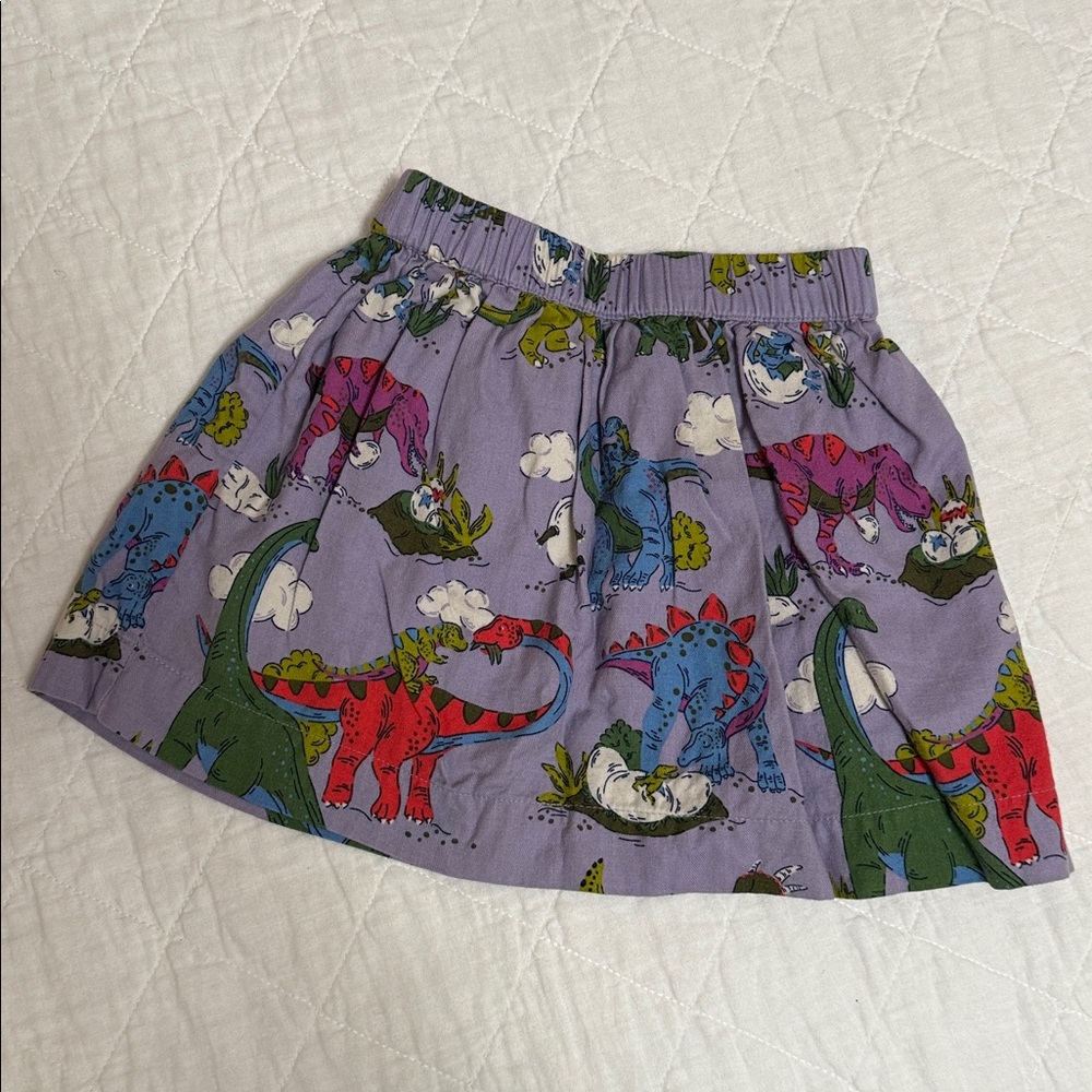 Mini Boden dinosaur skirt